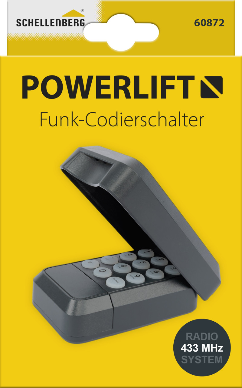 Schellenberg Alfred Schellenberg Funk-Codetaster Powerlift für Garagentore GLO781550340