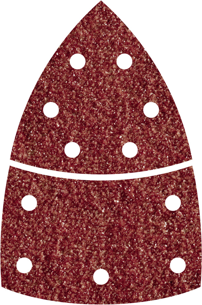 Wolfcraft Haftschleifblätter K120 10 Stück für PSM 160 A