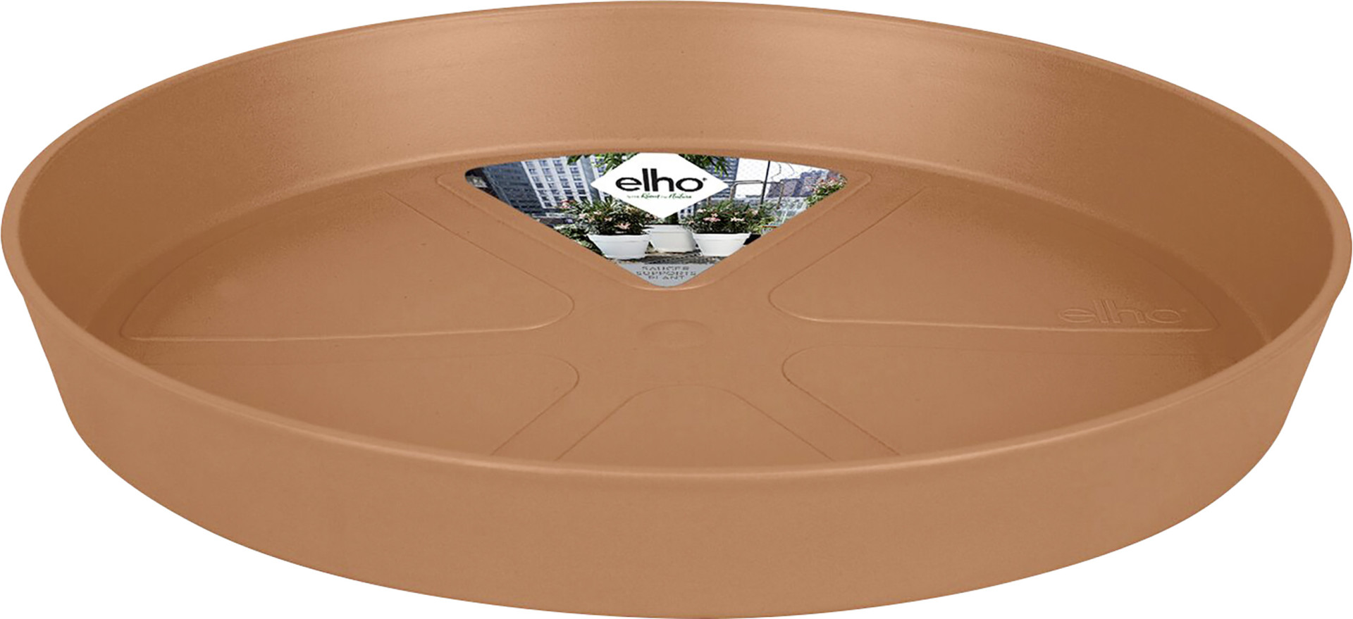 Elho Untersetzer Loft Urban Ø 24 cm terra