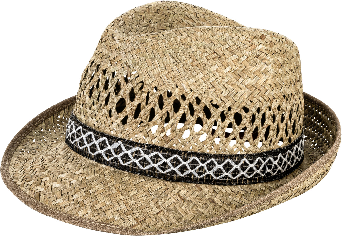 Bullstar Herren Strohhut Vito