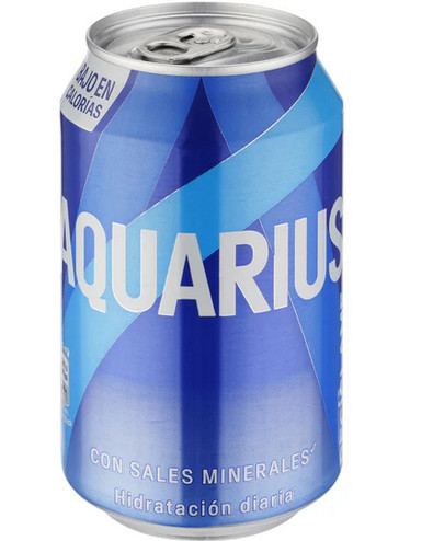 Aquarius Limon Zitronenlimonade mit Elektrolyten 330 ml