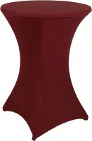 GO-DE Husse für Stehtisch 120 x 70/80 cm, rot