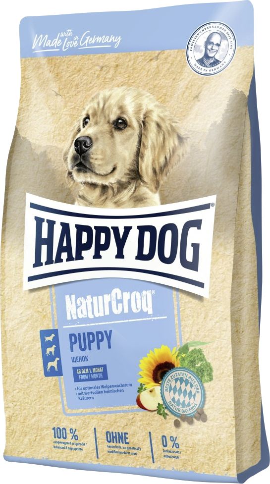 Happy Dog Hundefutter NaturCroq Welpen 1 kg GLO629306240