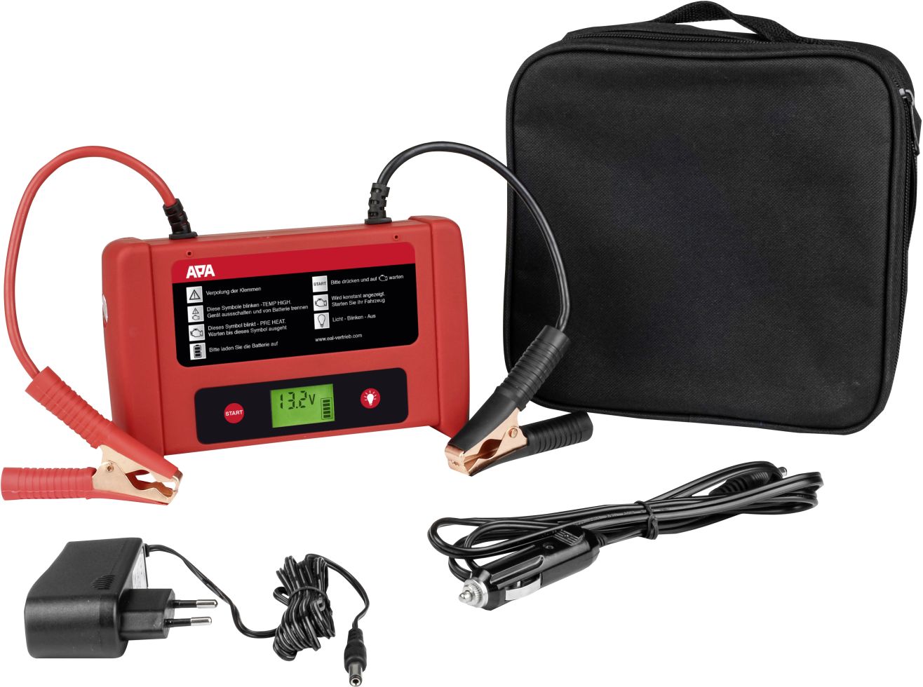APA Lithium Powerbank 300/600A 12V mit Starthilfe