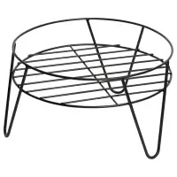 Wagner Pflanzenständer Hairpin Style schwarz Ø 34 cm 