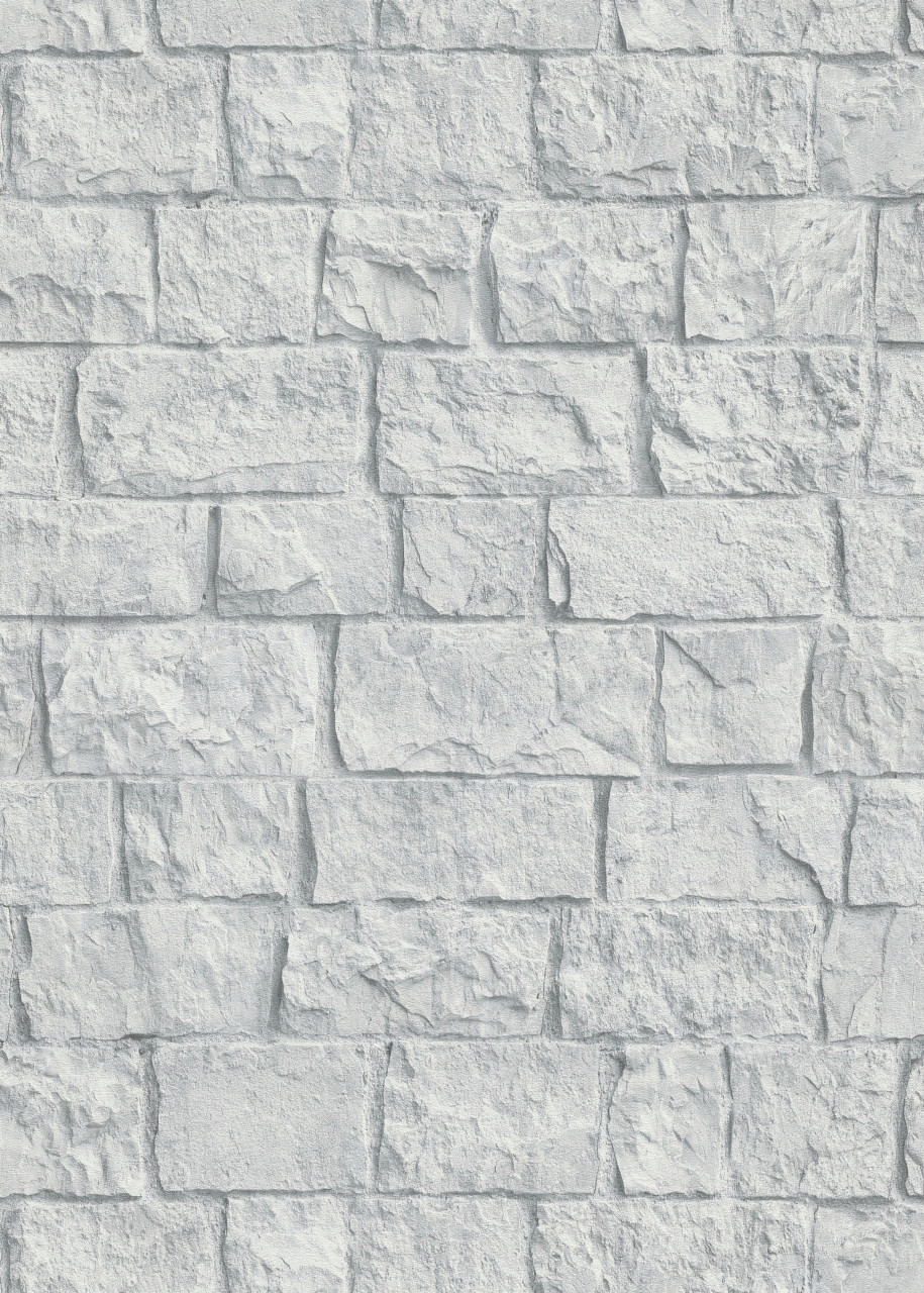 Erismann Vliestapete Stein hellgrau 10,05 x 0,53 m