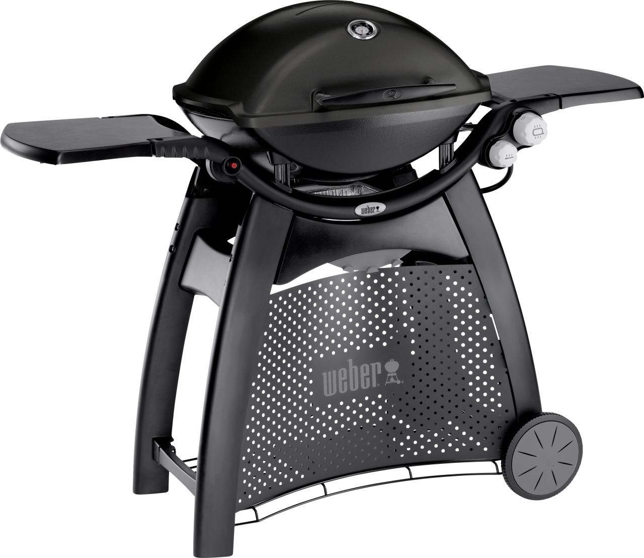 Weber-Stephen Weber Gasgrill Q 3000 Grillfläche: 63 x 45 cm, schwarz GLO691403046