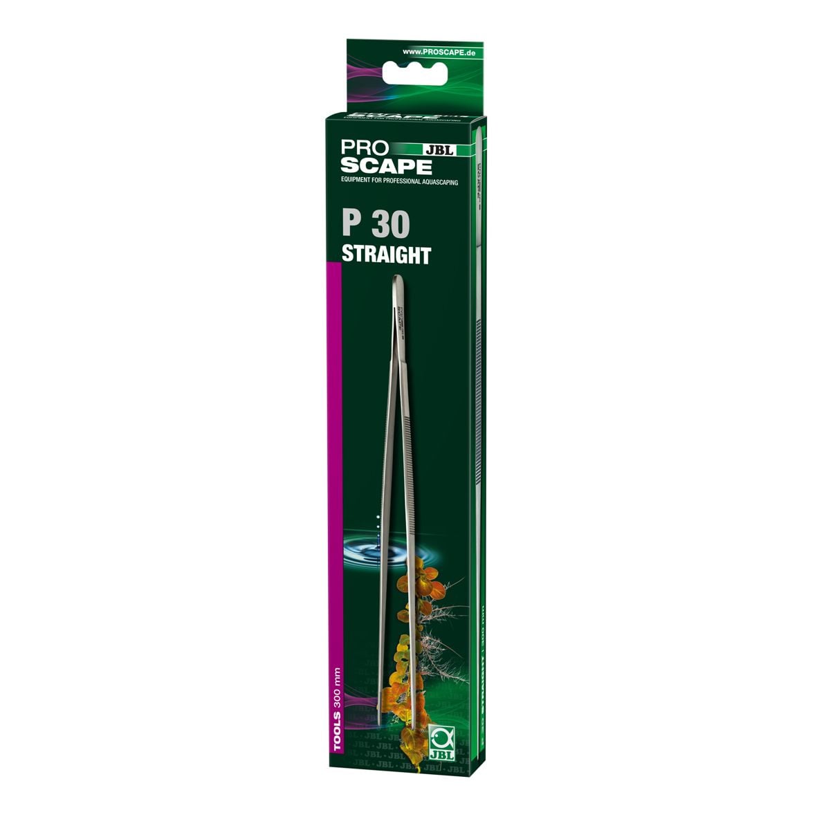 JBL Aquaristik JBL PROSCAPE TOOLS P 30 STRAIGHT silber GLO689505894