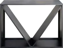 Westmann Kaminholzregal 115 x 35 x 80 cm, schwarz