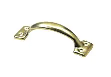 Hettich Möbelgriff Stahl gold 28,0 x 97,0 x 27,0 mm - 1 Stück