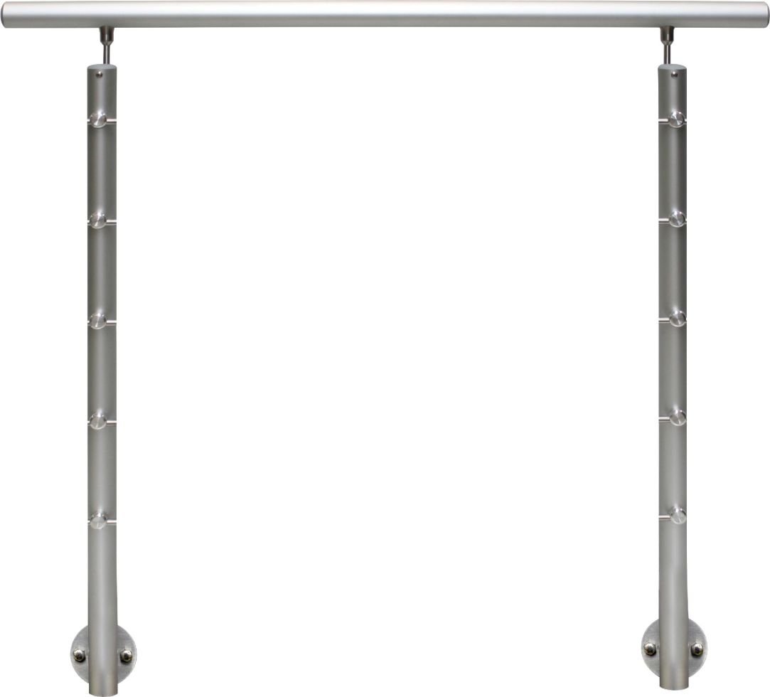 Treba GeländerSet Edelstahl EB7 seitliche Montage kaufen Globus Baumarkt