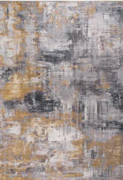 LUXOR Living Teppich Prima grau-gelb, 120 x 170 cm GLO795801019