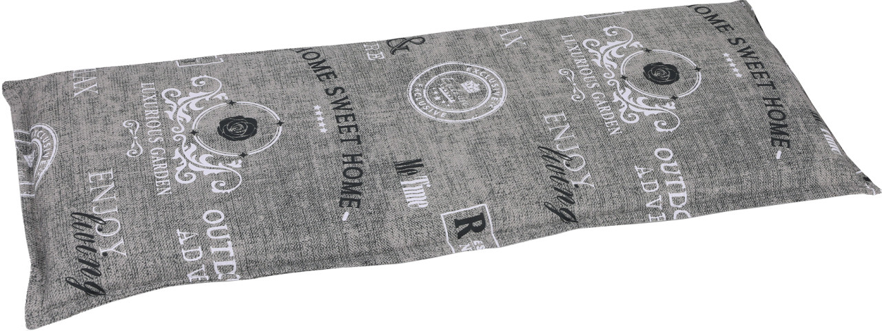 GO-DE Bankauflage 115 x 48 x 6 cm grau