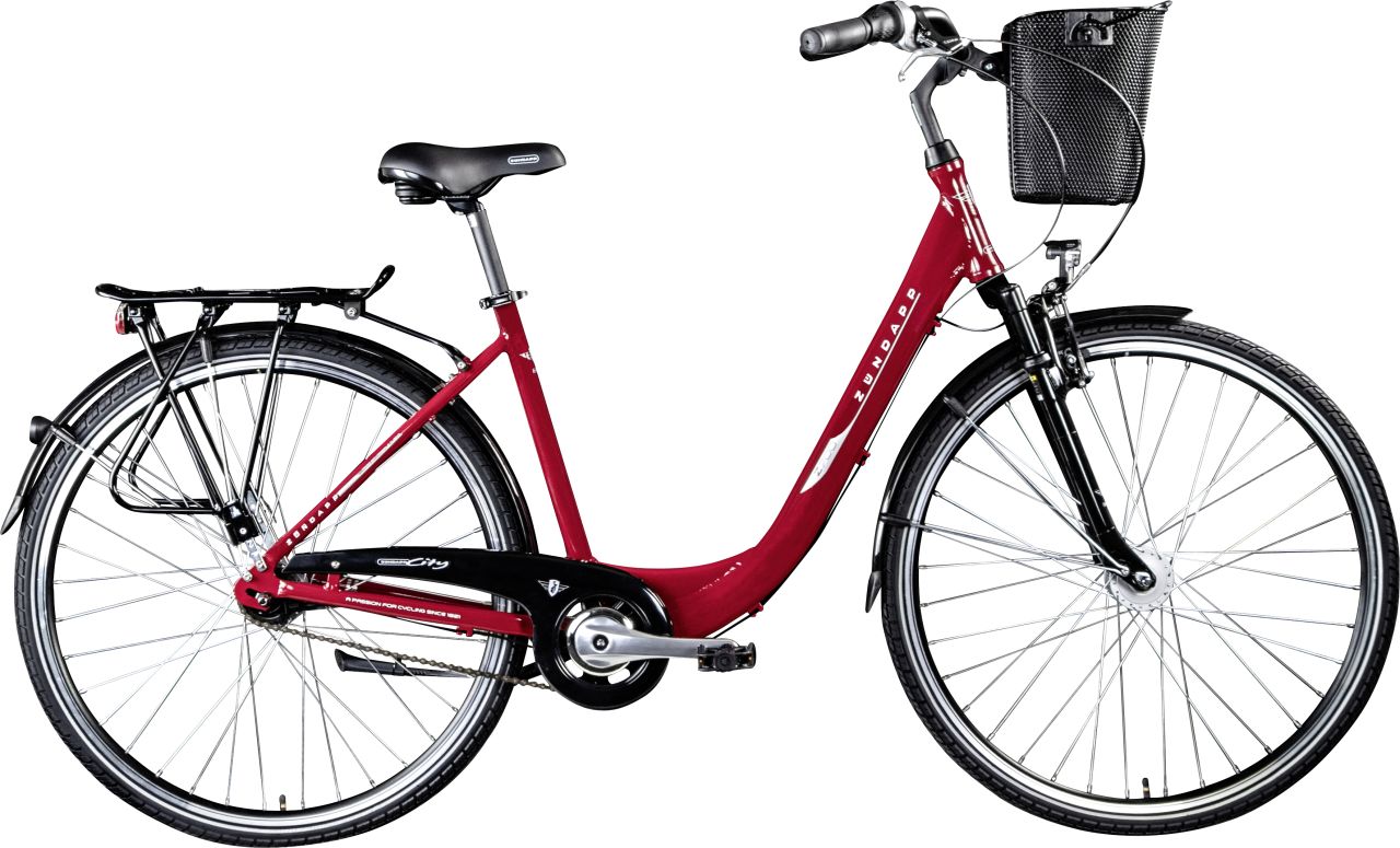 Zündapp Cityrad Z700 700c Damen 28 Zoll RH 46cm 7-Gang rot GLO664013024