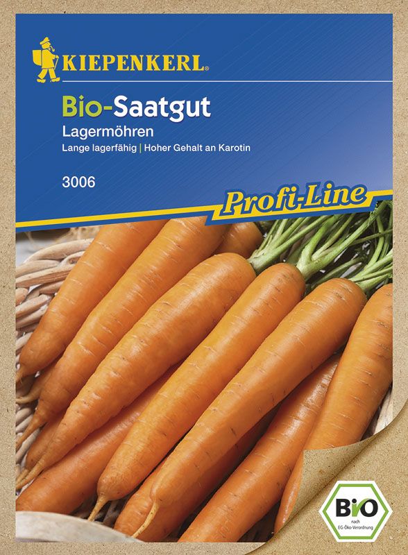 Kiepenkerl BIO-Möhre Daucus carota ssp. sativus, Inhalt: ca. 6 lfd. Meter GLO693108035