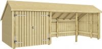 Holzgartenhäuser Gartenhäuser aus Holz Globus Baumarkt
