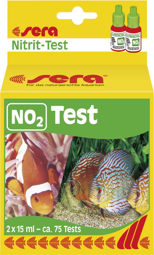Sera Aquariumwassertester Nitrit NO2 Test 15 ml GLO689500413