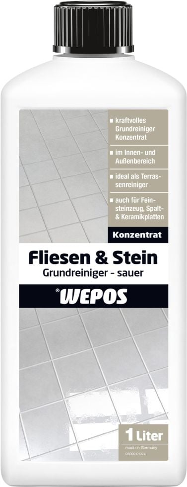 Wepos Fliesen und Steinreiniger 1 L kaufen Globus Baumarkt