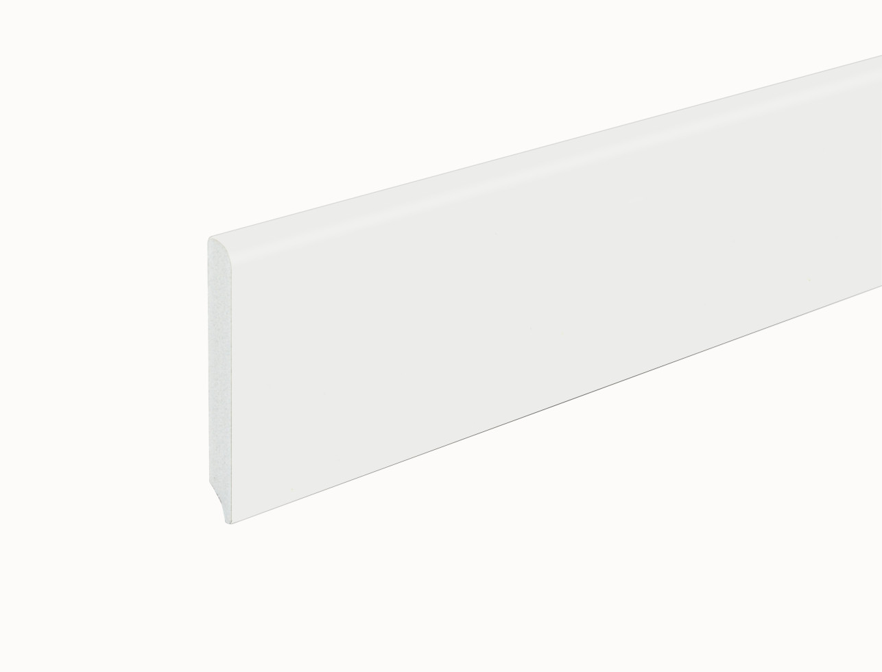 FN Neuhofer Neuhofer Fußleiste 202 cm x 80 x 10 mm weiß GLO780305223