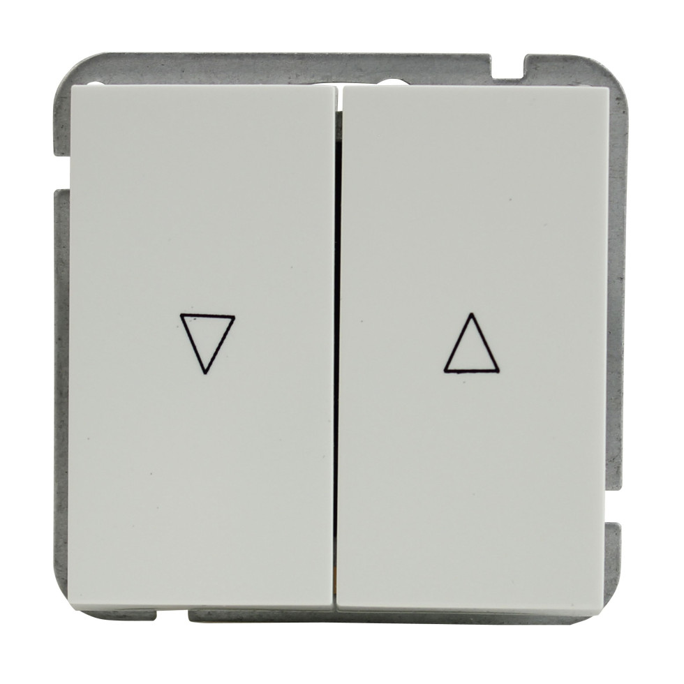 Unitec Jalousienschalter Valencia alpinweiß