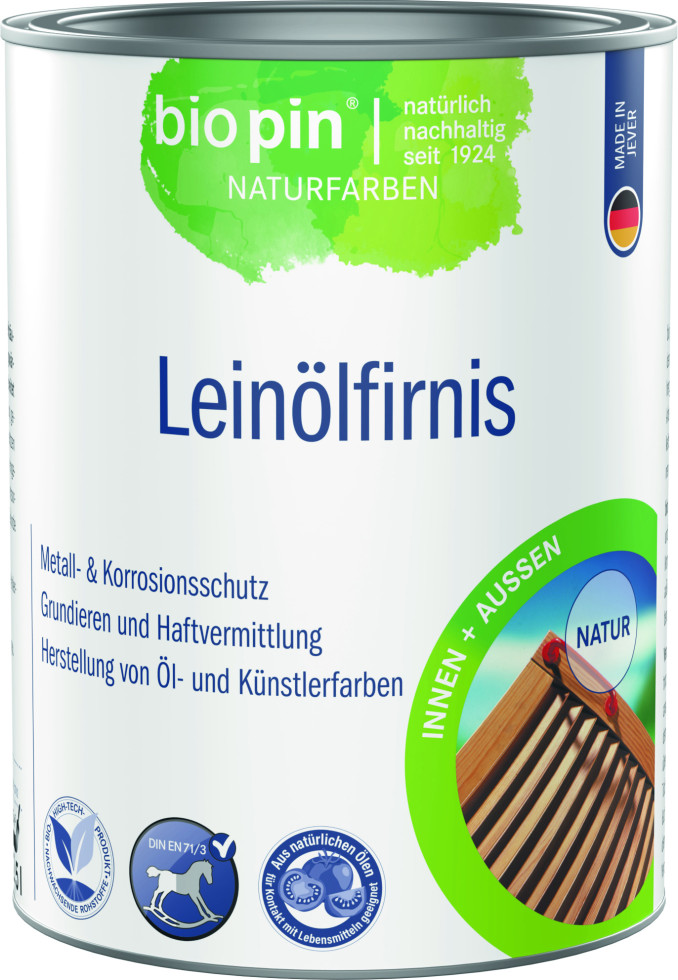 Biopin Leinölfirnis 2,5 L natur GFM90628de04