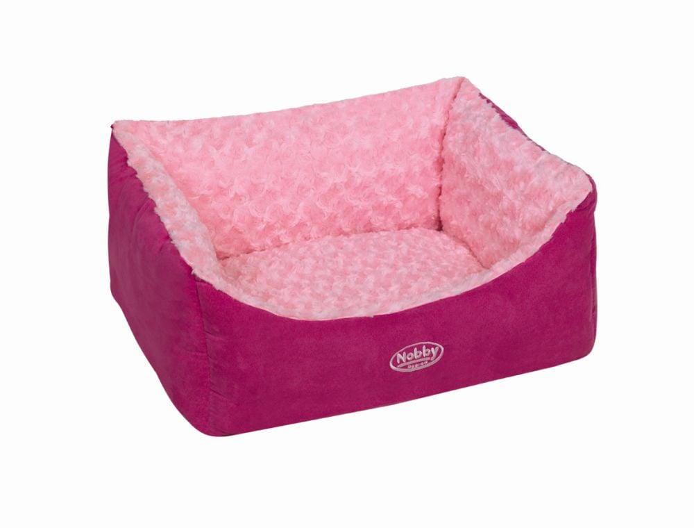 Nobby Komfortbett Arusha eckig pink GLO689310511