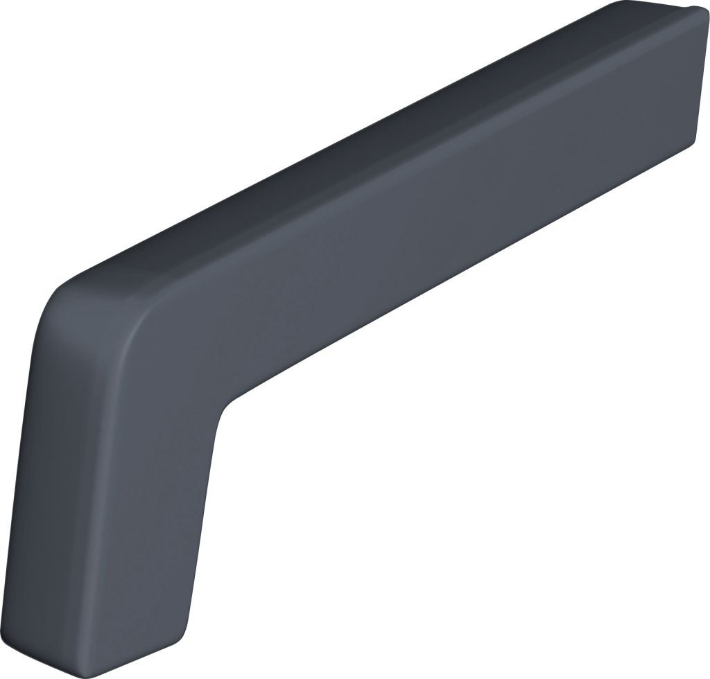 Sarei PVC Seitenteile anthrazit 130 mm