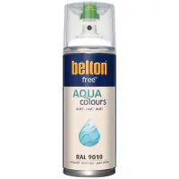 belton free Lackspray AQUAcolours 400 ml reinweiß matt