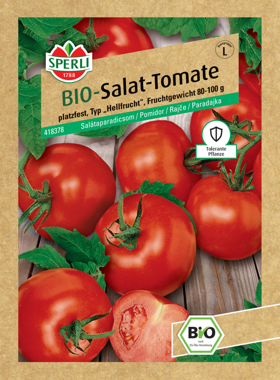Sperli BIO Salat-Tomate Hellfrucht F1 GLO693109745