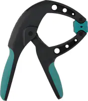 Wolfcraft Federzwinge Ergo Spannweite 40 mm ergonomische Griffe