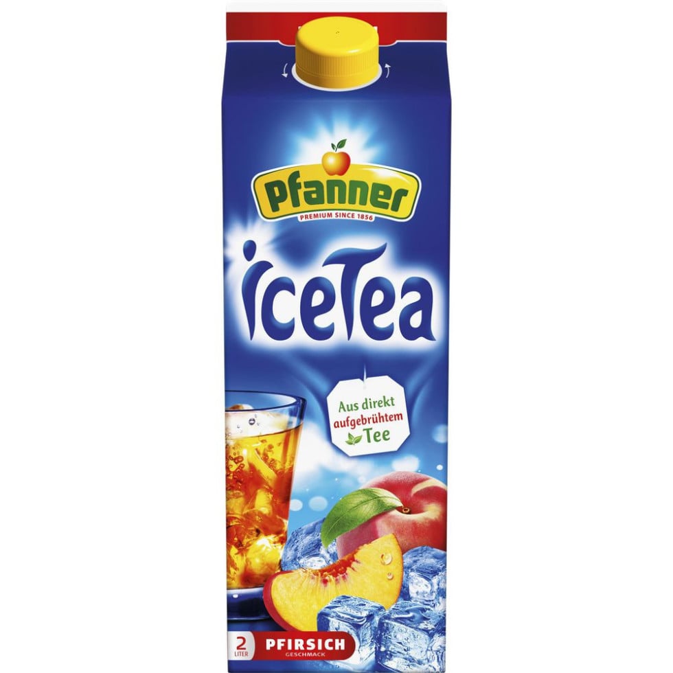 Pfanner Eistee Pfirsich 2 l
