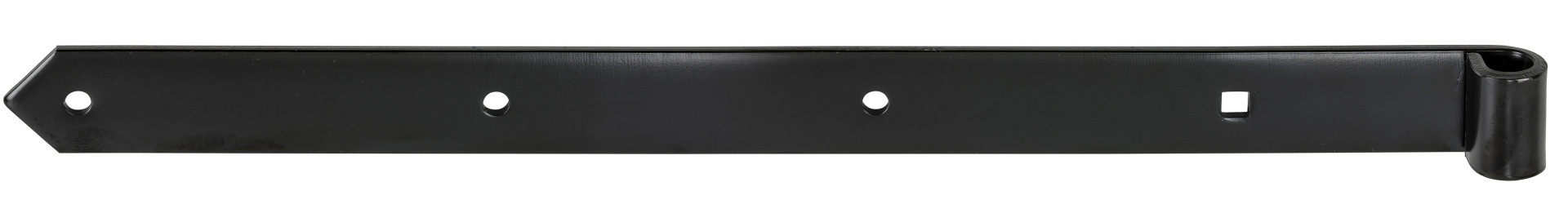 Vormann Ladenband für Torbeschlag Stahl 30 x 3 cm schwarz