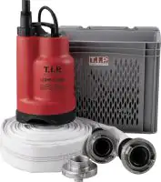 T.I.P. Schmutzwasser-Tauchpumpe I-COMPAC 13000 Hochwasser-Set