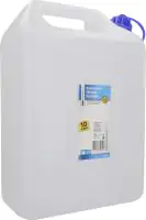 Cartrend Wasserkanister 10 Liter Volumen Kunststoff weiß