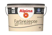 Alpina Farbrezepte Sanftes cremiges Cashmere matt 2,5 L