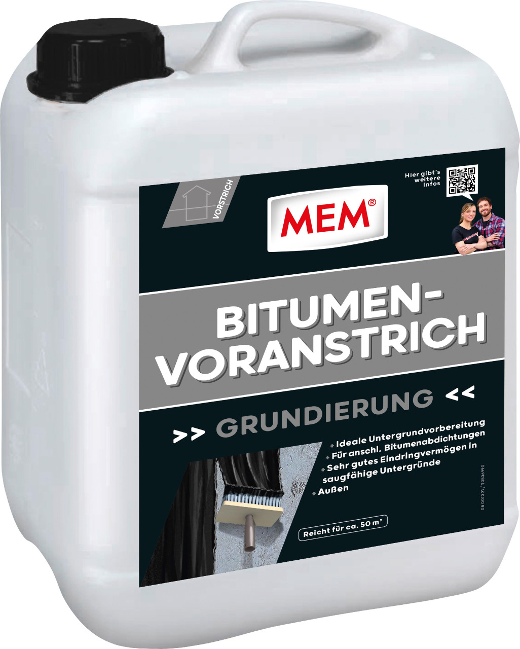 MEM Bitumen-Voranstrich 5 l GLO779050443