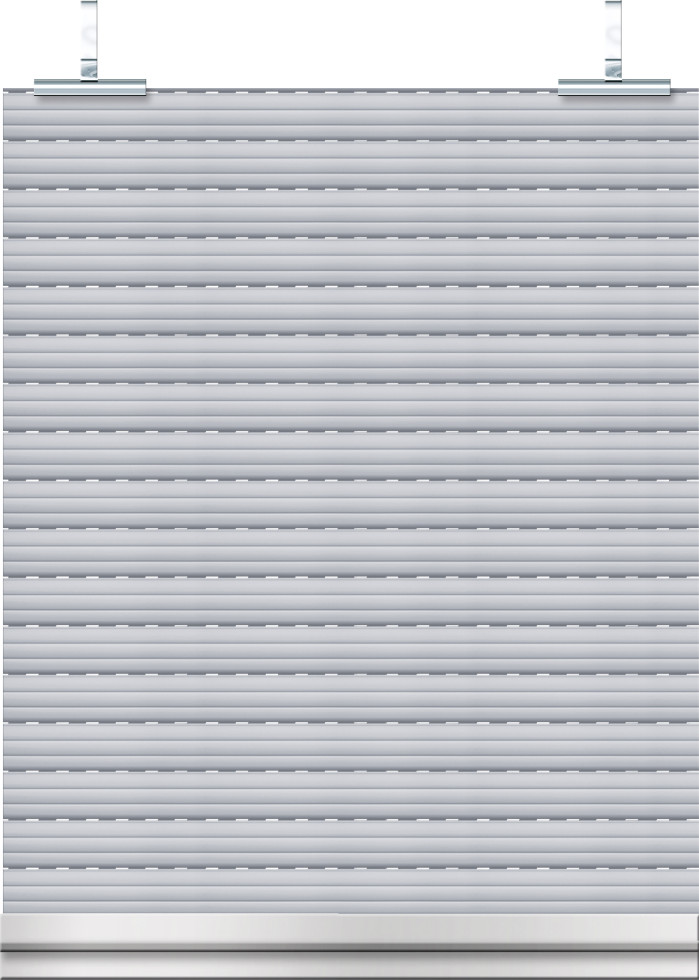Schellenberg Alfred Schellenberg Rollladenpanzer komplett für System Maxi 100 x 120 cm grau GLO781450498