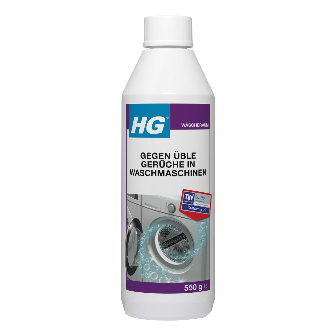 HG Waschmaschinen Geruchsentferner 550 ml