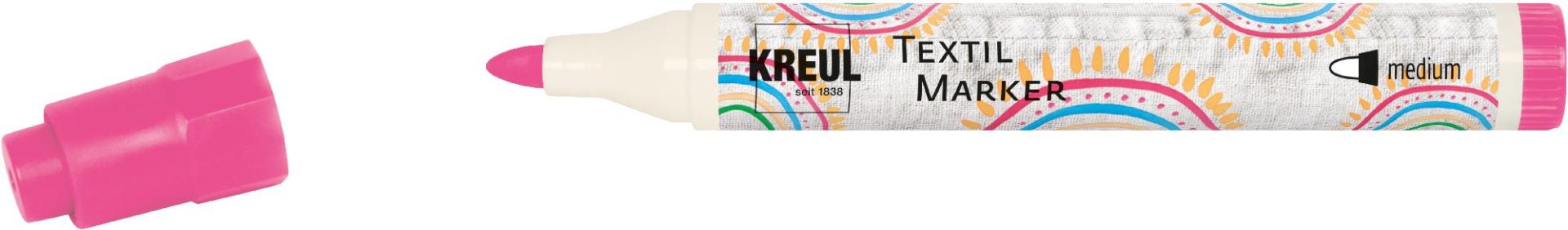 Kreul Textil Marker medium neonpink