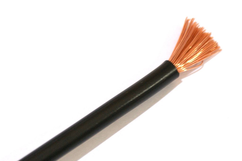Weitere PVC-Aderleitung H07V-K 2,5 - 10 Meter, schwarz GLO775060264