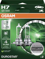 Osram Scheinwerferlampe H7 Durostar 2.0 2 Stück