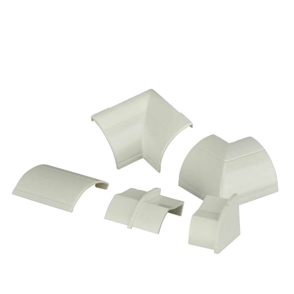 D-Line Design Kabelkanal Zubehör-Set 22x22mm weiß, 9-teilig kaufen ...