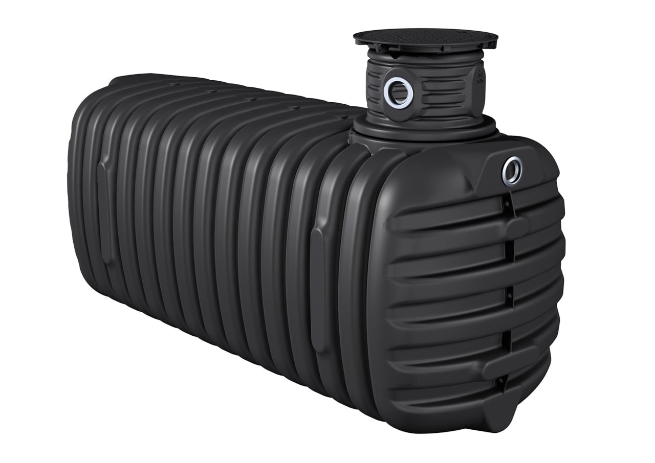 4rain Erdtank Primus 4200 L inkl. Tankdomsystem & Tankabdeckung