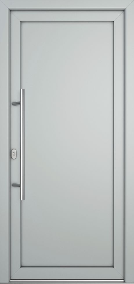 Meeth Haustür Signum Pro PVC Modell 01 88 x 208 cm DIN Links weiß