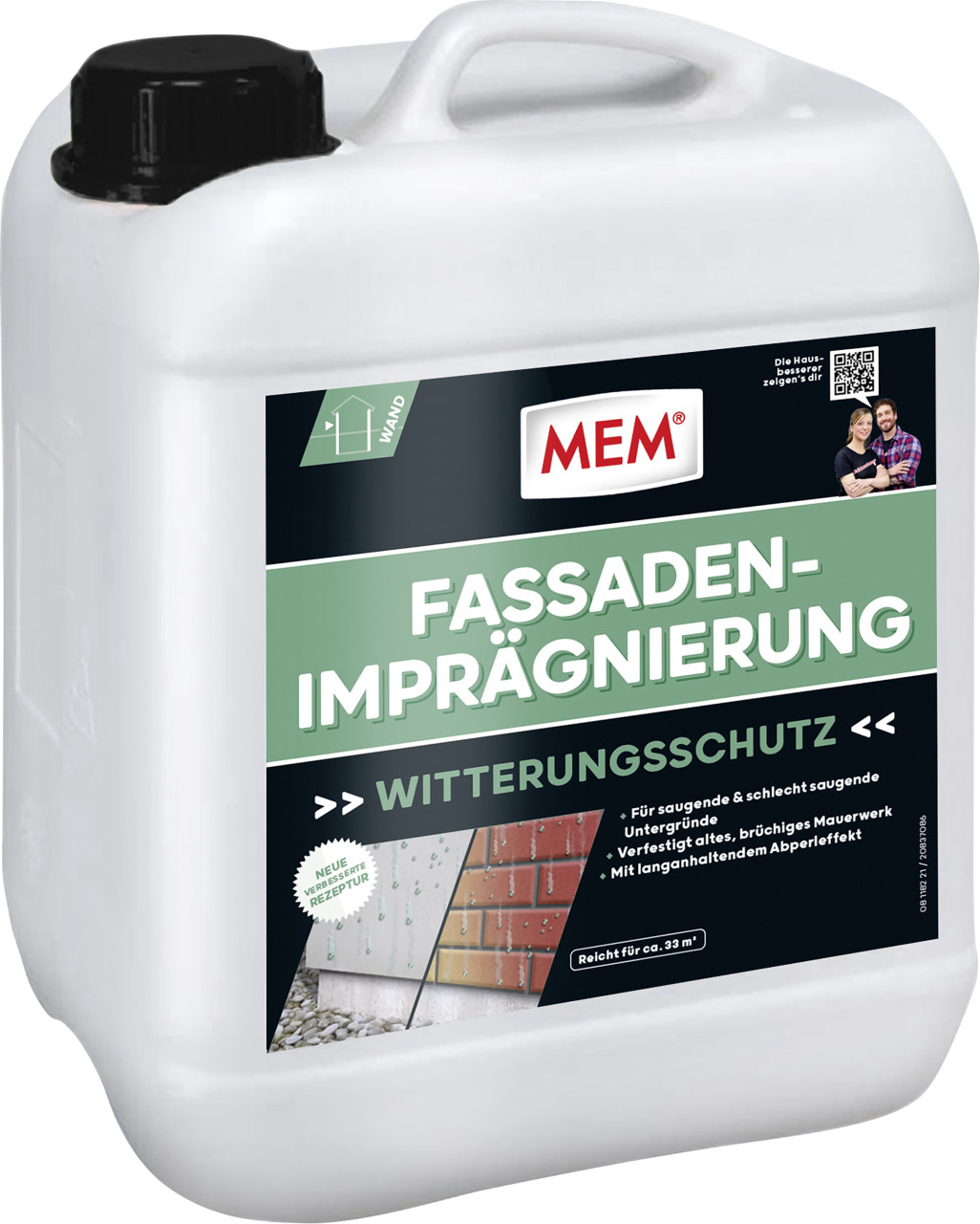 MEM Fassaden-Imprägnierung 10 l GLO779052421