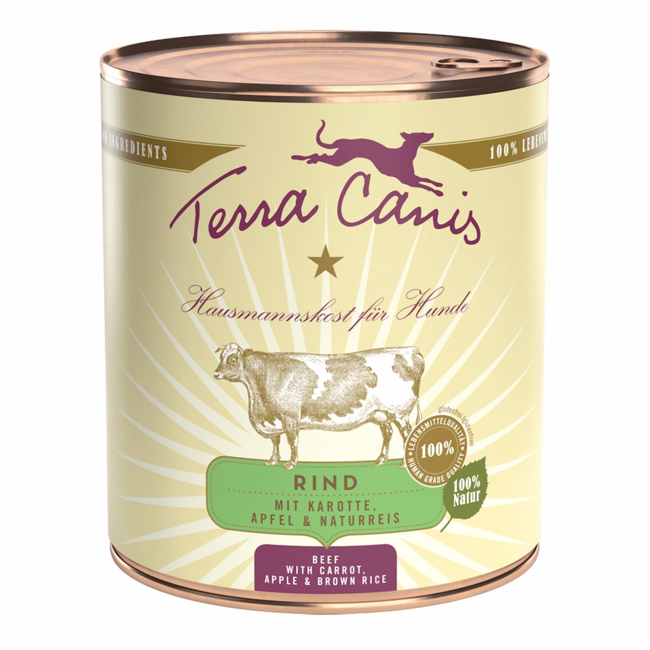 Terra Canis Classic Adult Rind mit Karotte Apfel & Naturreis 800 g GFM876491d1c