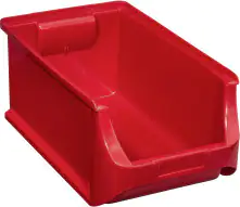 Allit Stapelsichtboxen ProfiPlus Box 4 20,5 x 35,5 x 15 cm rot