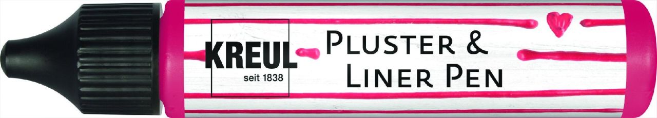 Kreul PicTixx Pluster & LinerPen rubinrot 29 ml