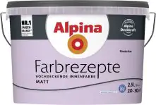 Alpina Farbrezepte Fliederfest matt 2,5 L 