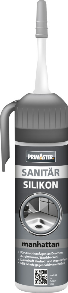 Primaster Sanitär Silikon manhattan 100 ml
